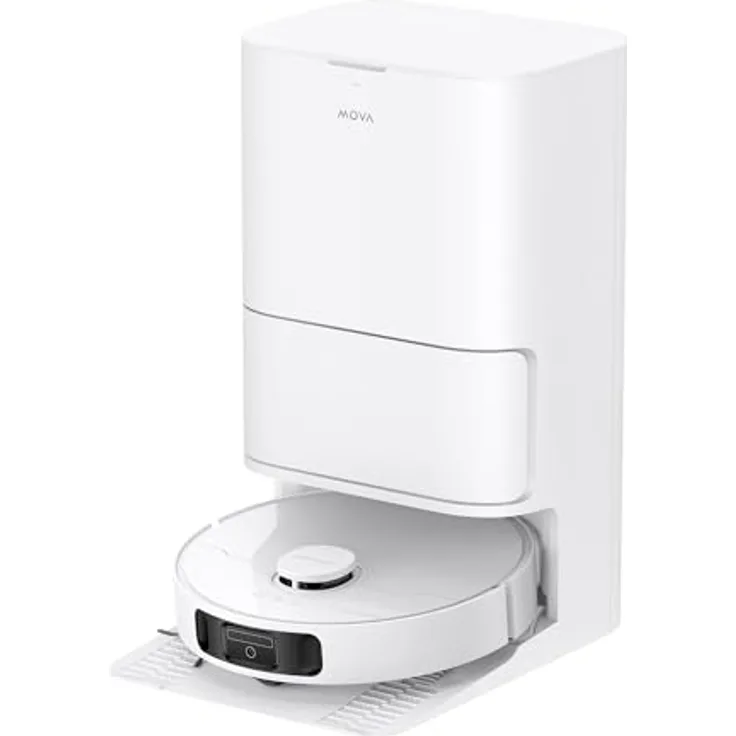 dreame Mova E30 Ultra Roboterstaubsauger und -wischer, 7.000Pa Saugleistung, 10,5 mm Wischeranhebung, Ultraschall-Teppicherkennung