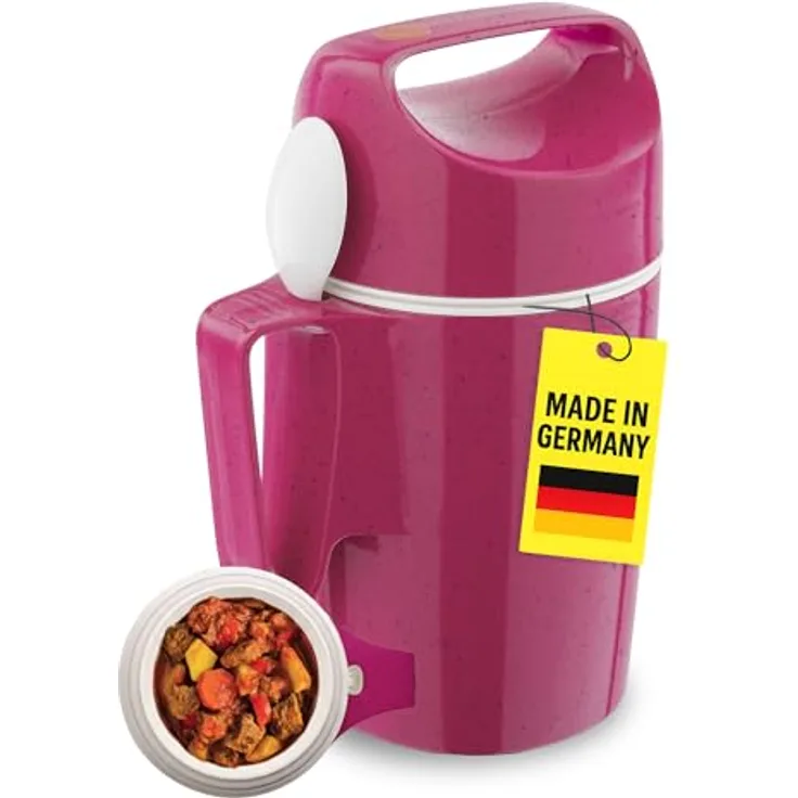 ROTPUNKT Isolierkanne DIRK 850, 0,85 l, BPA-frei, phthalatfrei, isolierend, inkl. Löffel
