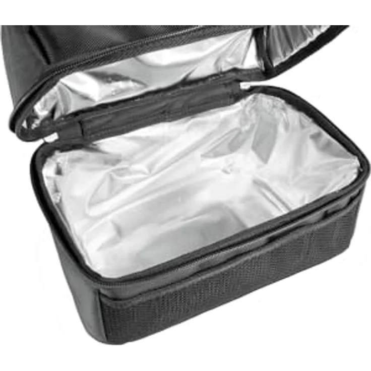 Makita Lunchbox E-15584, Isolierte Jausentasche mit 2-Wege-Reißverschluss, blau – Bild 4