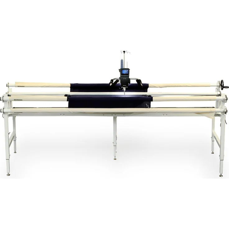 Bernina Q 16 PLUS, Quiltnähmaschine mit 10-Fuß-Studio-Frame und Bernina Stichregulator, maximal 2,6 m Quiltbreite, bis 2000 Stiche pro Minute