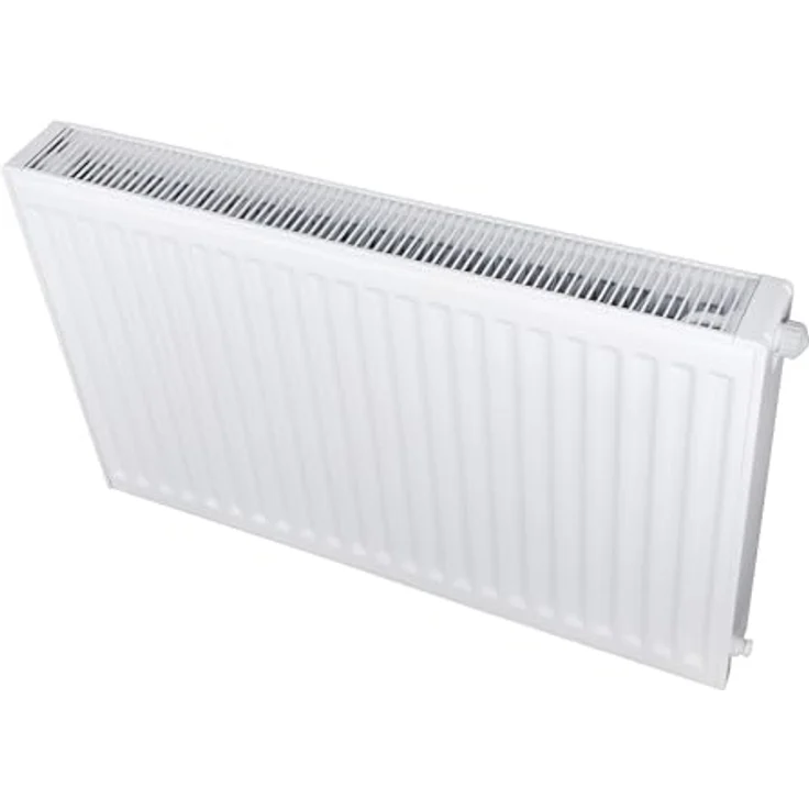 Belrad® Heizkörper Typ 22, Flachheizkörper weiß 40x140cm, hohe Wärmeleistung mit 6 Anschlüssen für flexible Montage – Bild 4