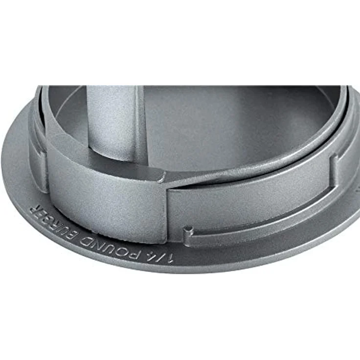 Küchenprofi Hamburgerpresse TRIO BBQ , Burger Presse mit Antihaftbeschichtung für einfaches Lösen des Pattys , Burger Maker mit einstellbare Höhe für 3 verschiedene Burger Größen , – Bild 5