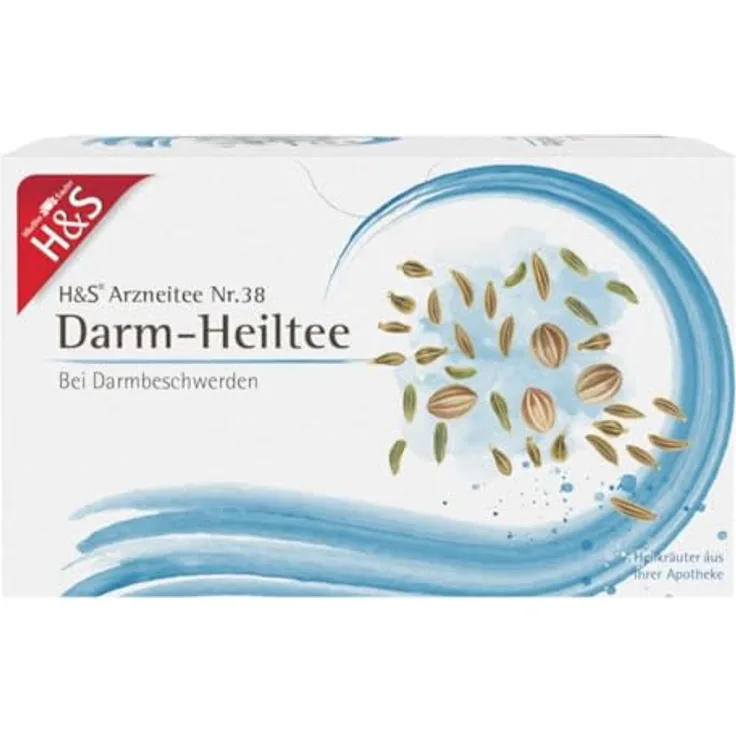 H&S Darm-Heiltee Filterbeutel, 20x2 g, bei Darmbeschwerden