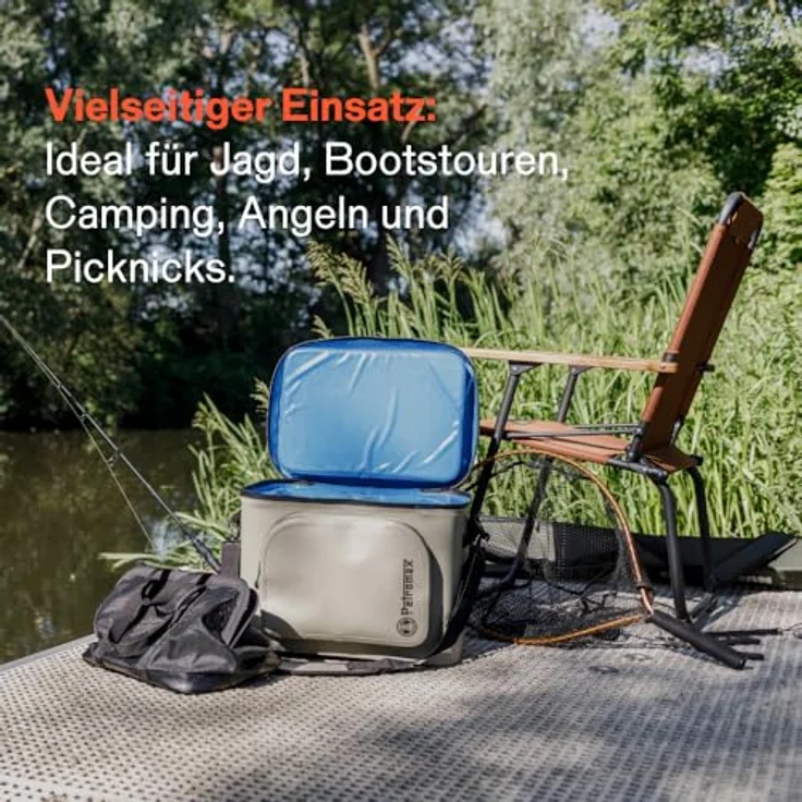 Petromax Kühltasche, 22 l, wasserabweisend, 4-6 Tage Kühlleistung, mit Tragegriffen und Flaschenöffner – Bild 5