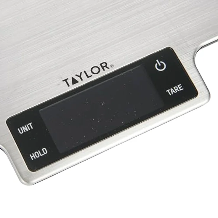 Taylor TYPSCALE10HP Pro Large Platform Kitchen Scales with Tare in Gift Box, Stainless Steel – Bild 3