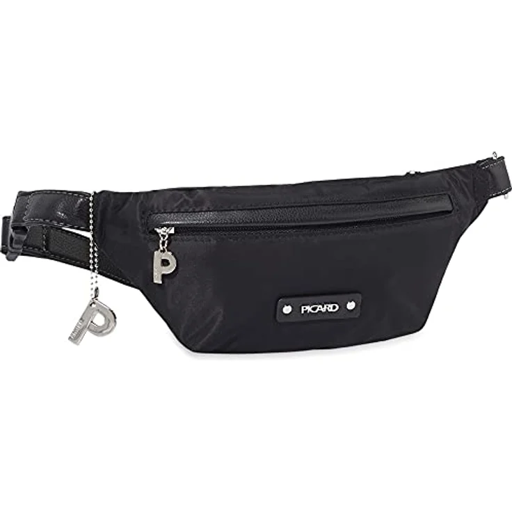 Picard Sonja Gürteltasche, 26 cm, schwarz, 100% Nylon, kompakte Bauweise – Bild 3