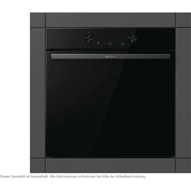 Gorenje BOS6737E20FBG Backofen, Einbaugerät, Energieeffizienzklasse A, Garraum 77 l, groß (ab 65 l), schwarz – Bild 3