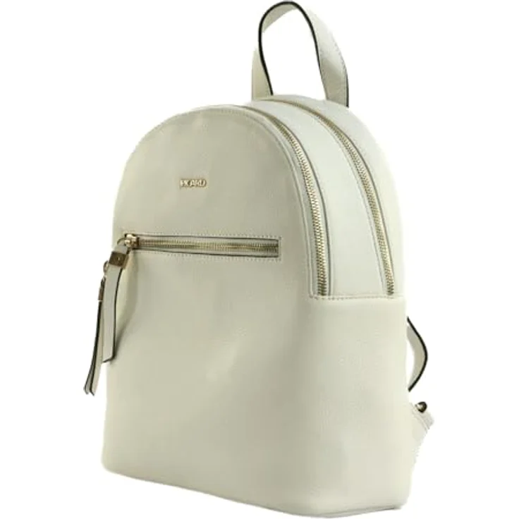 Picard Java City Rucksack, 100% Leder, 28 cm, weiss, 23 cm x 11 cm – Bild 2