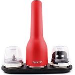 Finamill Gewürzmühle (wiederaufladbar) Starter Kit elektrisch mit 3 Kapseln + Tablett