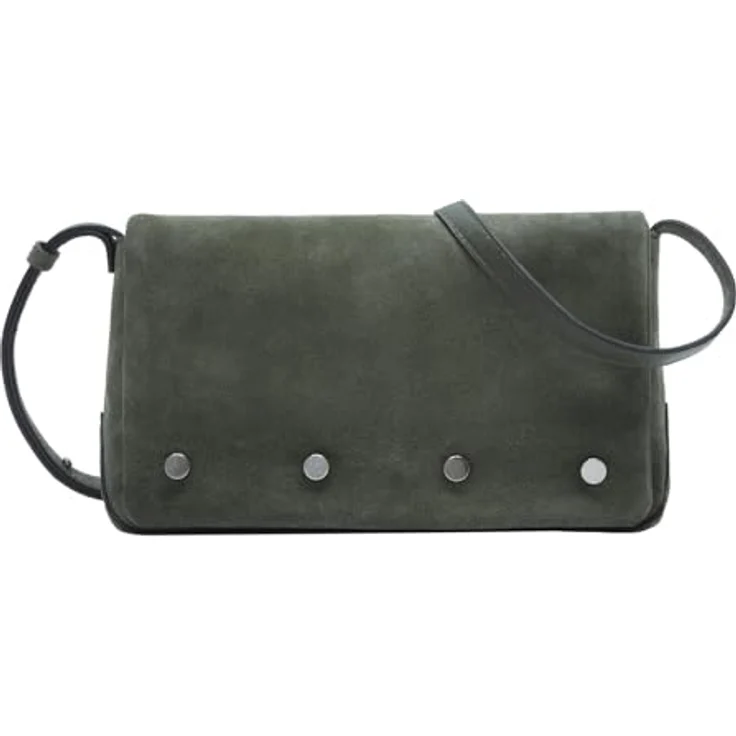 Liebeskind Rive Umhängetasche, 100% Leder, 27 cm, grün – Bild 1