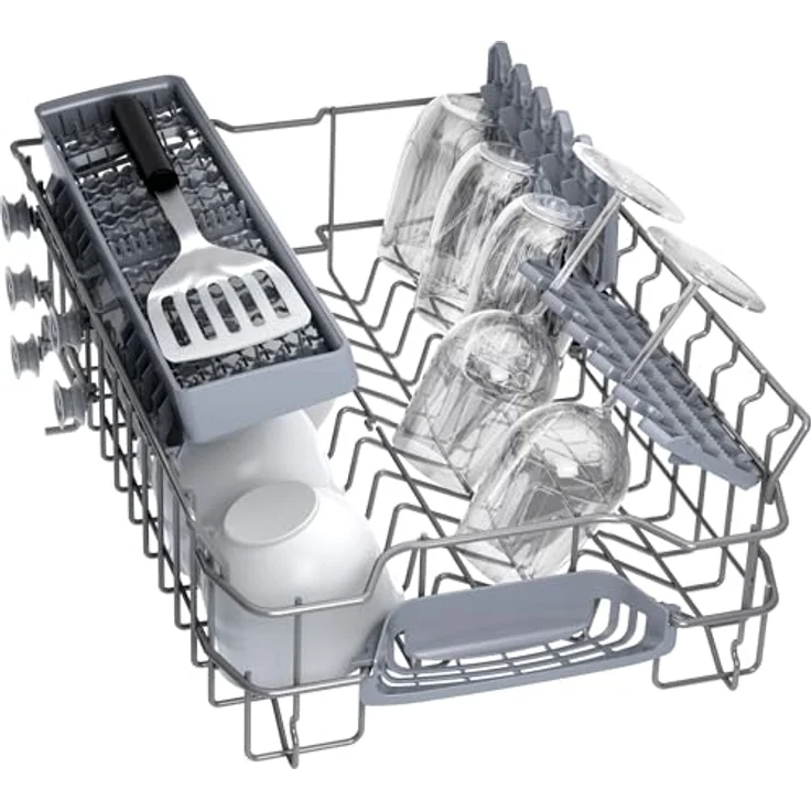 Bosch Serie 2 SPS2HKW55E, Freistehender Geschirrspüler (45 cm), 10 Maßgedecke, Weiß, 6 Programme, effektive Reinigung, Home Connect – Bild 2
