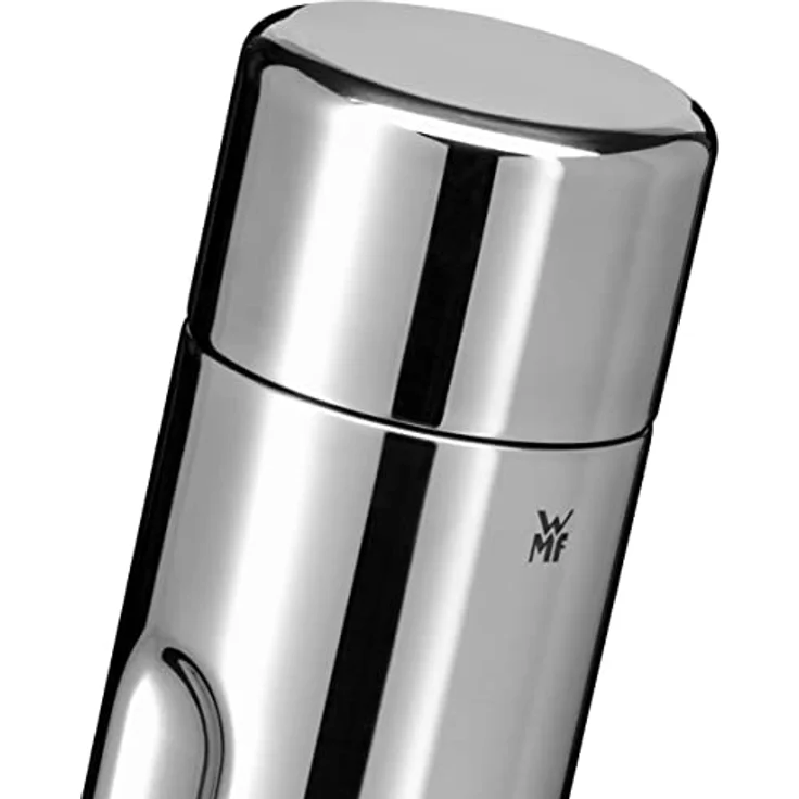 WMF Motion Isolierkanne, 1,0 l, Cromargan Edelstahl, für Tee oder Kaffee, Thermosflasche mit Trinkbecher, hält 24h kalt und 12h warm, Edelstahl – Bild 6