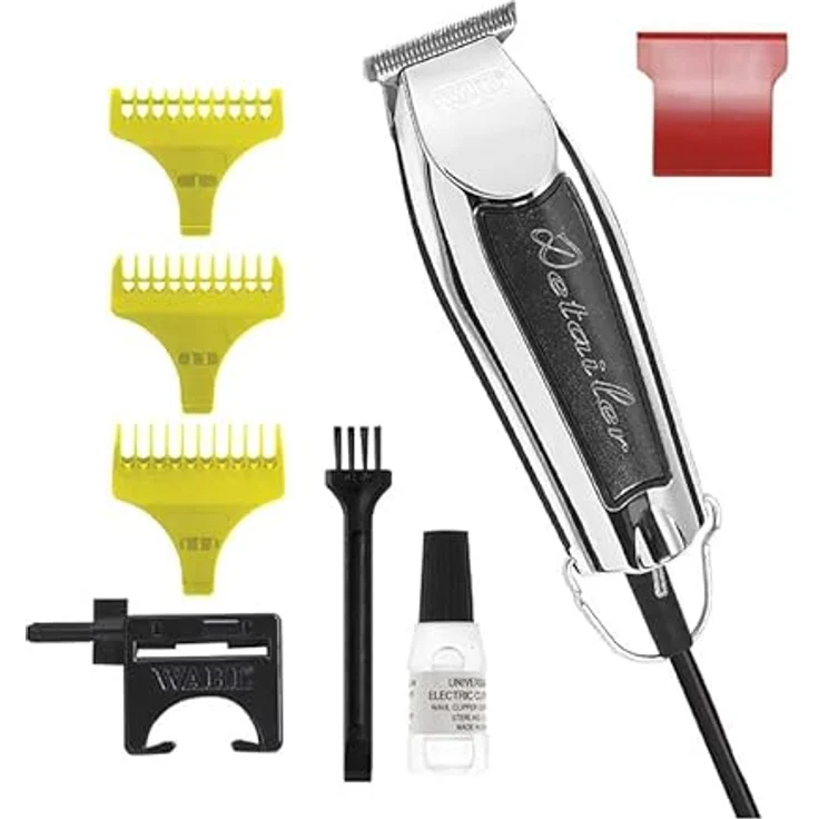 Wahl 4150-0470 Professional Detailer T-Wide Konturenschneider Netzbetrieb 2,4 m Kabel inkl. 3 Aufsteckkämme – Bild 3