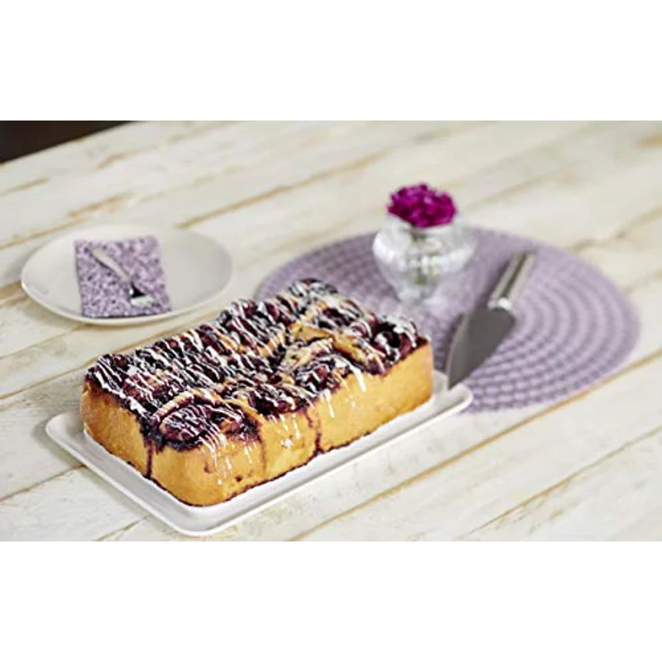 Springform Rechteck Backform Kuchenform 30 cm mit Kuchenlöser 4521 Dr. Oetker – Bild 4