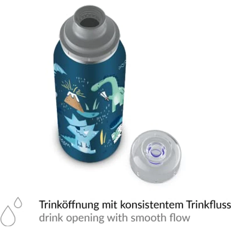 alfi isoBottle Isolier-Trinkflasche, Edelstahl, Blau, 350ml – Bild 5