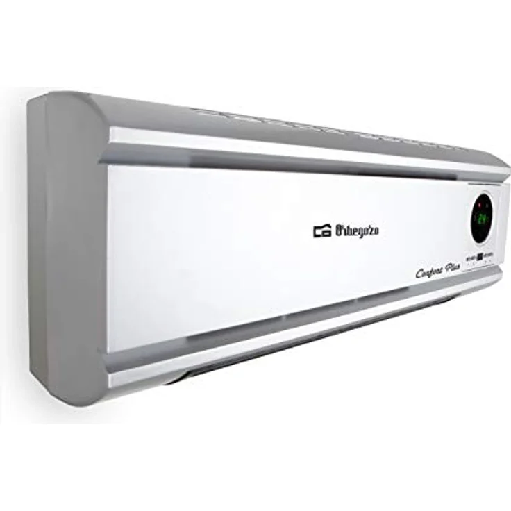 Orbegozo SP 6500 Wandheizer, 2000 W, Fernbedienung, Tages- und Wochenprogrammierung, Überhitzungsschutz, LED-Display, Kunststoff, Keramik, silberfarben, Heizlüfter – Bild 3
