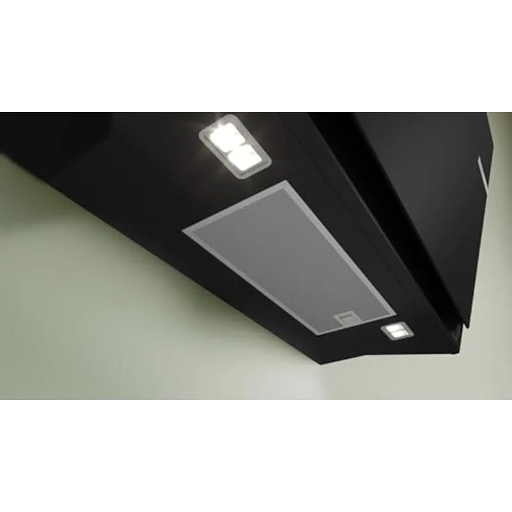 Bosch DWK81AN60 Wandesse, 80 cm, Klarglas schwarz bedruckt, Schwarz – Bild 2