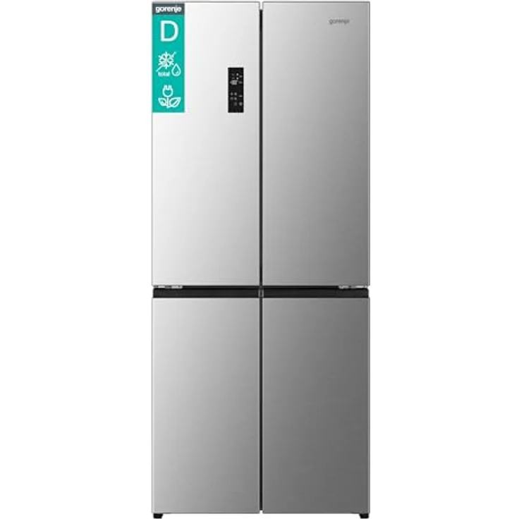 Gorenje NRM819D61X CrossDoor Kühl-/Gefrierkombination, 460 Liter, NoFrost Plus, grau, leiser Betrieb – Bild 2