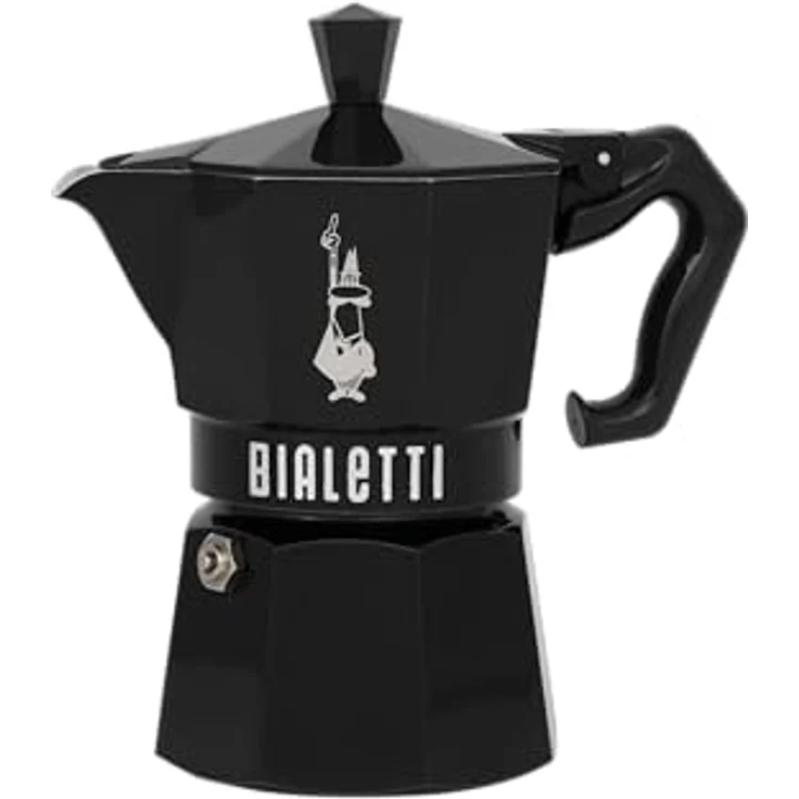 Bialetti Moka Exclusive, Espressokocher für 3 Tassen, Vintage-Stil, schwarz – Bild 2