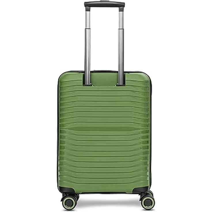 Stratic Shine Handgepäck Koffer & Trolley | Ausgestattet mit 4 360° drehbare Rollen, arretierbarer Griff, Kreuzpackgurt und Raumteiler | 37 cm x 19 cm x 55 cm - 2.4kg – Bild 4