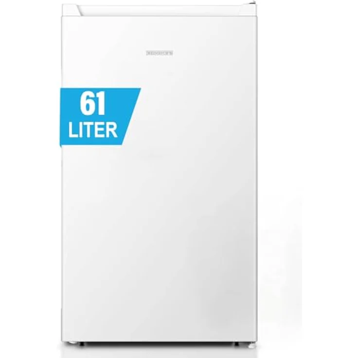 Heinrich's HGS 4090 Gefrierschrank, 61 Liter, -18°C, 3 Gefrierschubladen, 7-stufiger Temperaturregler, wechselbarer Türanschlag, weiß – Bild 1