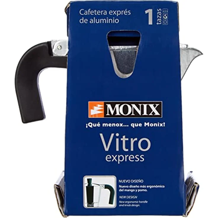 Monix Vitro Expres Espressokocher für 1 Tasse – Bild 2