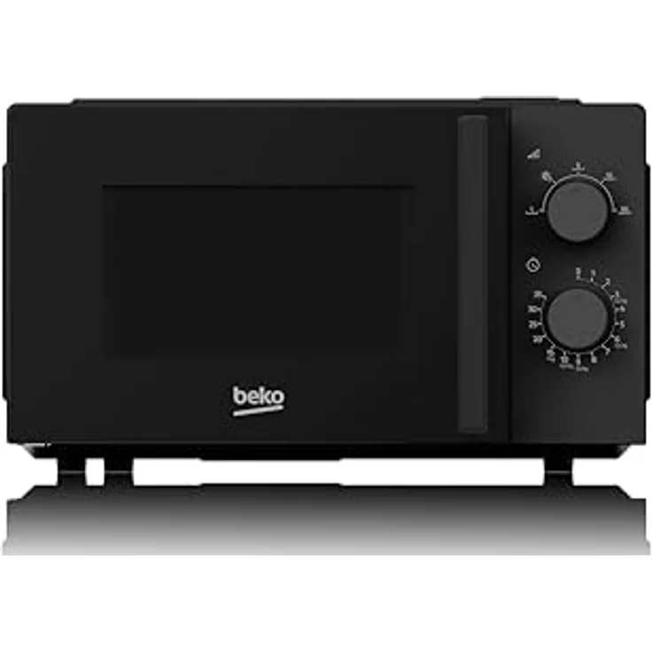 Beko Mikrowelle MOC20100S, 20 Liter, 700W Freistehend, Silber – Bild 1