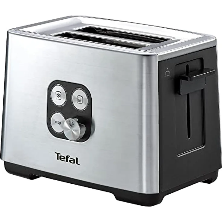 Tefal Tefal TT420D30, Toaster, Schwarz, Silber