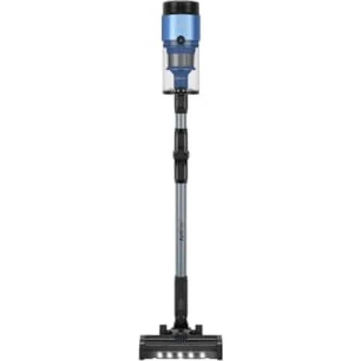 GRUNDIG VCP 8330 2-in-1-Akku-Stielstaubsauger, HyperClean, CyclonStorm-Technologie, 3 Saugkraftstufen, 60 Min. Laufzeit, Blau/Schwarz – Bild 3