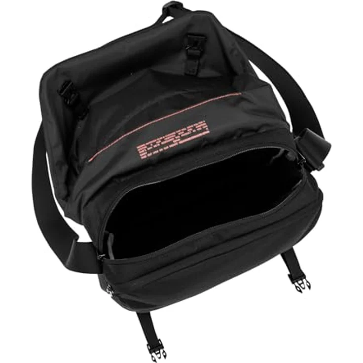 Vaude Rom S III, Handtasche mit 5,5 Litern, schwarz, wasserabweisend und aus recyceltem Polyester – Bild 4