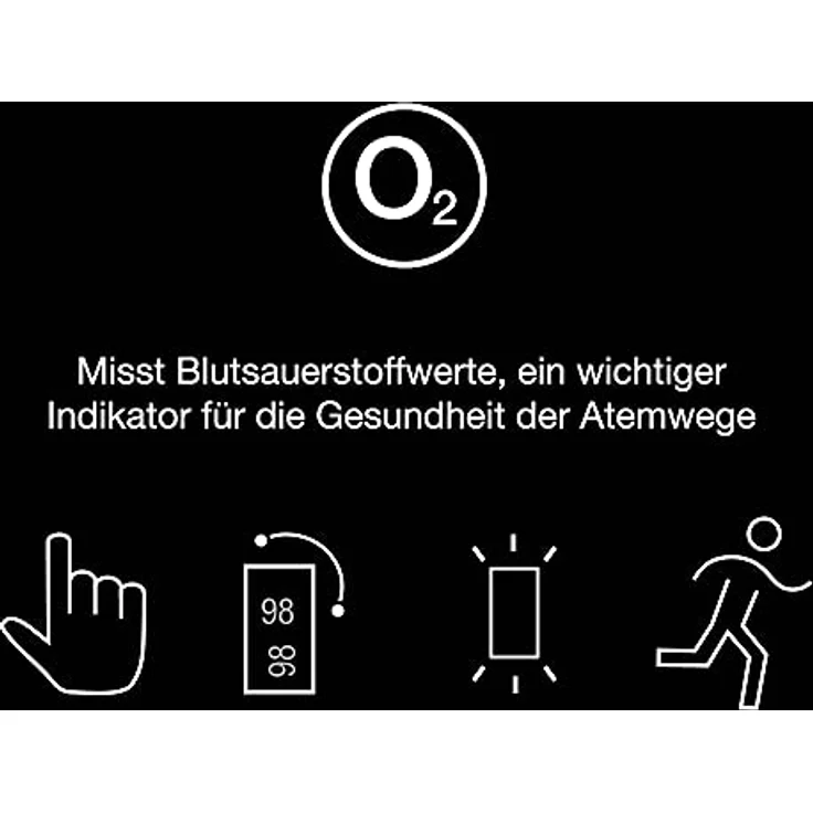 Braun Healthcare Pulsoximeter 1 (Sauerstoffsättigung, Blutsauerstoffgehalt, klinisch genaues) YK-81CEU – Bild 2