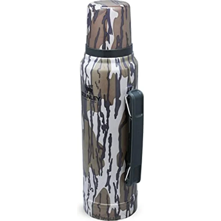 Stanley Classic Legendary Thermosflasche 1L Bottomland - Edelstahl Thermoskanne - BPA-frei - Thermos Hält 24 Stunden Heiß - Deckel Fungiert Auch als Trinkbecher - Spülmaschinenfest – Bild 1