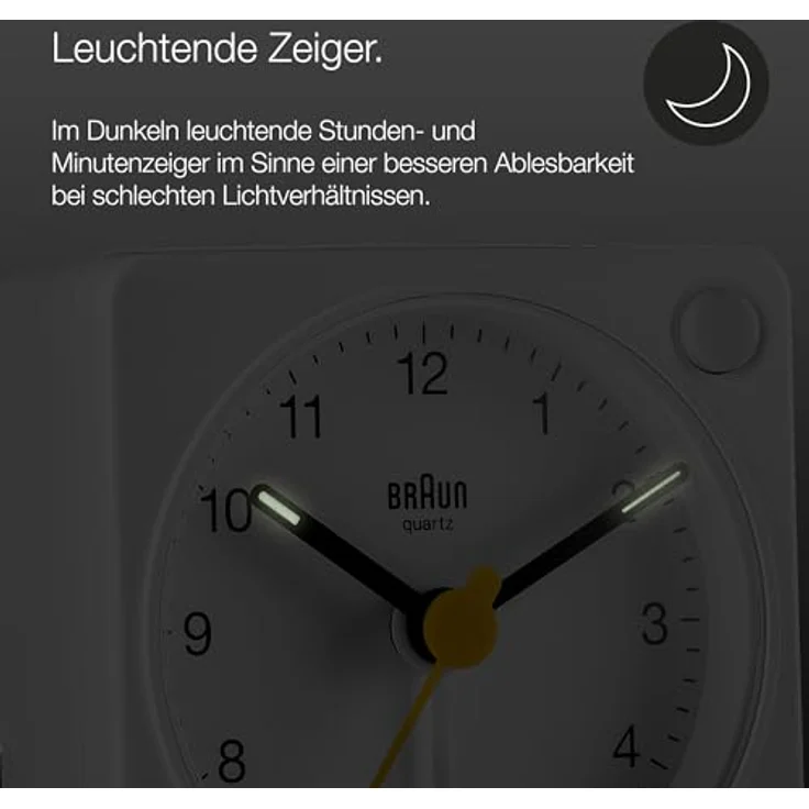 Braun Wecker Classic BC02XW analog – Bild 4