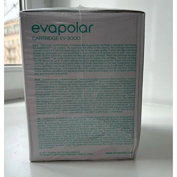Evapolar evaSMART (EV-3000) Cartridge Kaltluftbefeuchter Filterpatrone – Bild 11
