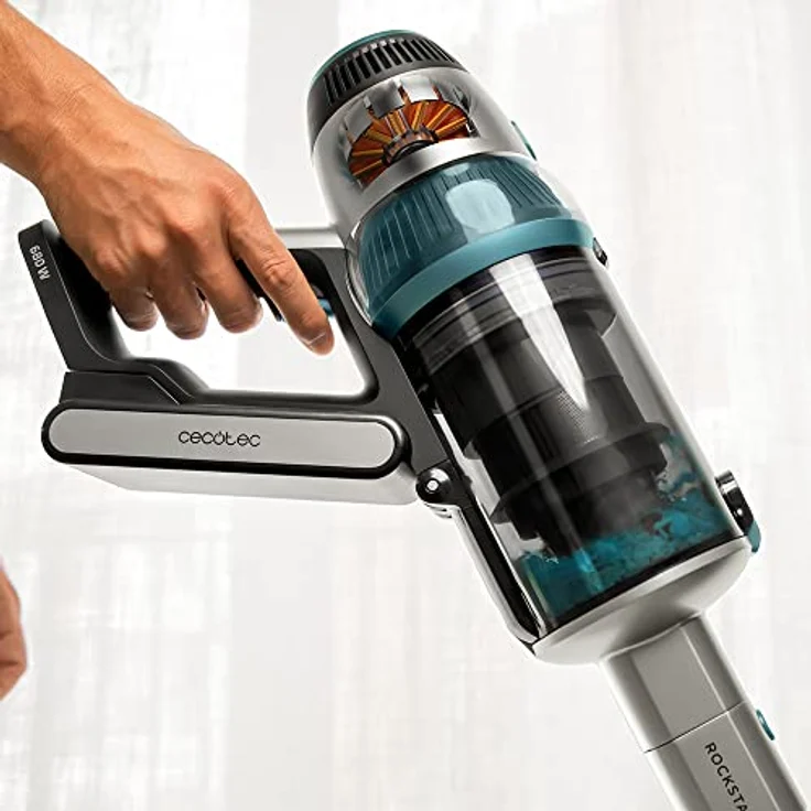 Cecotec Conga Rockstar 1600 Advance 3-in-1 kabelloser Staubsauger mit Digitalmotor. Mit Jalisco Bürste. 680 W Leistung und 26 kPa. 230 aW. Autonomie von 75 Minuten. 4 Betriebsarten. – Bild 4