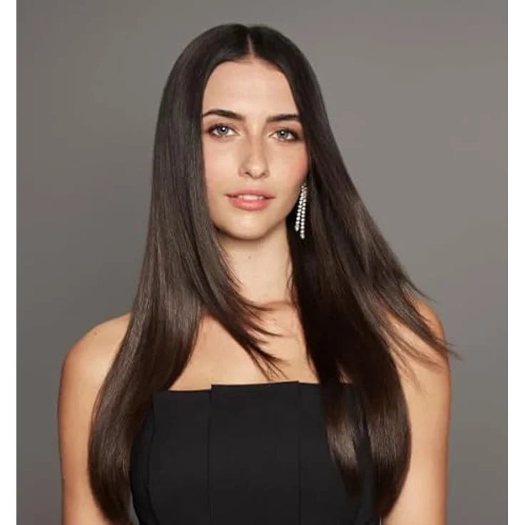 REVAMP Enigma Radiance Ionen breites Glätteisen - extra breite Platten für One-Stroke-Styling, Glätten, geschwungenes Design für haltbare Wellen & Locken - professionelles Keramik Glätteisen, Schwarz – Bild 4