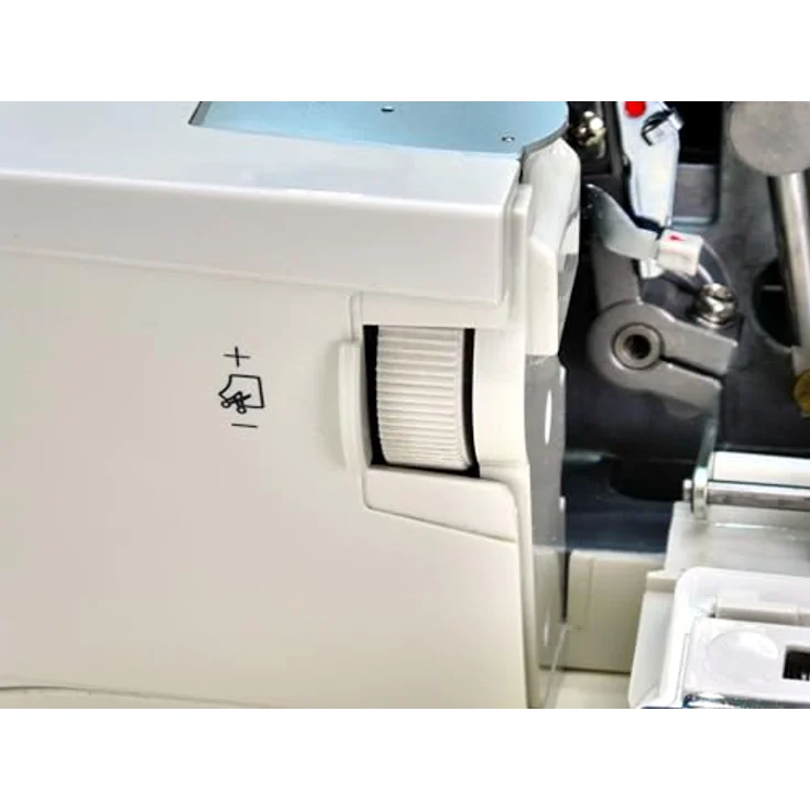 W6 WERTARBEIT Overlock-Nähmaschine W6 N 454D Pro, 16 Programme, mit viel Zubehör – Bild 9