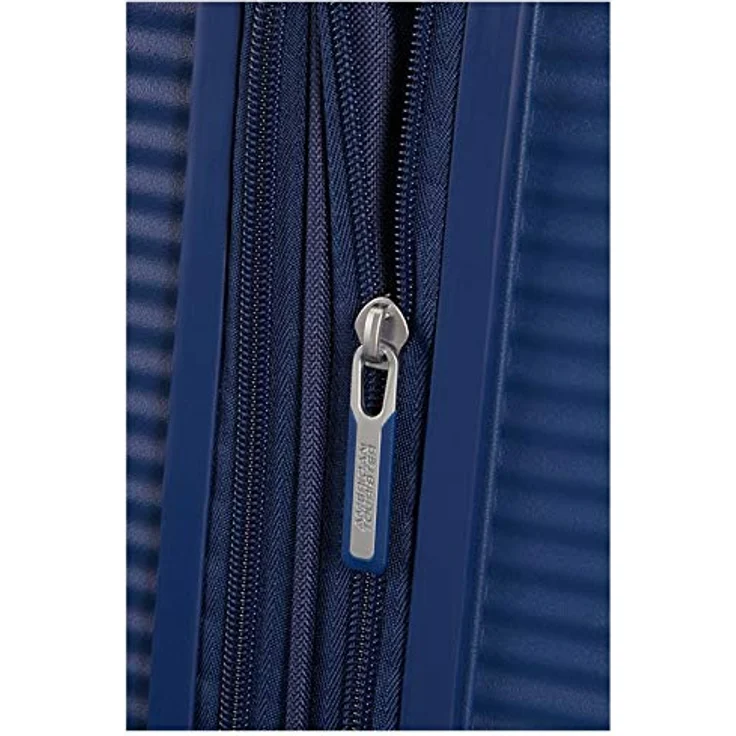 American Tourister Soundbox - Spinner M Erweiterbar Koffer, 67 cm, 81 L, Blau (Midnight Navy) – Bild 4