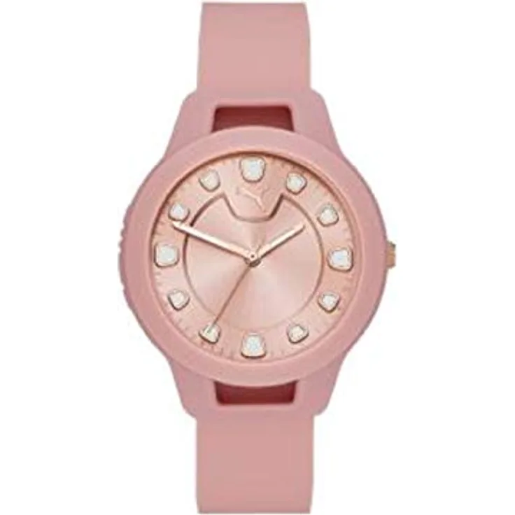 PUMA TIME Quarz Uhr mit Silicone Armband 4013496597233