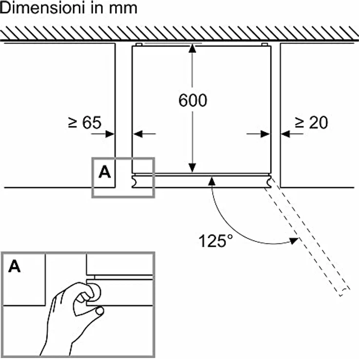 Bosch Serie 4 KGN392I1F, Kühl-Gefrier-Kombination mit VitaFresh 0°C, 203 cm, 260 l Kühlraum, 103 l Gefrierraum, gebürsteter Stahl AntiFingerprint – Bild 10
