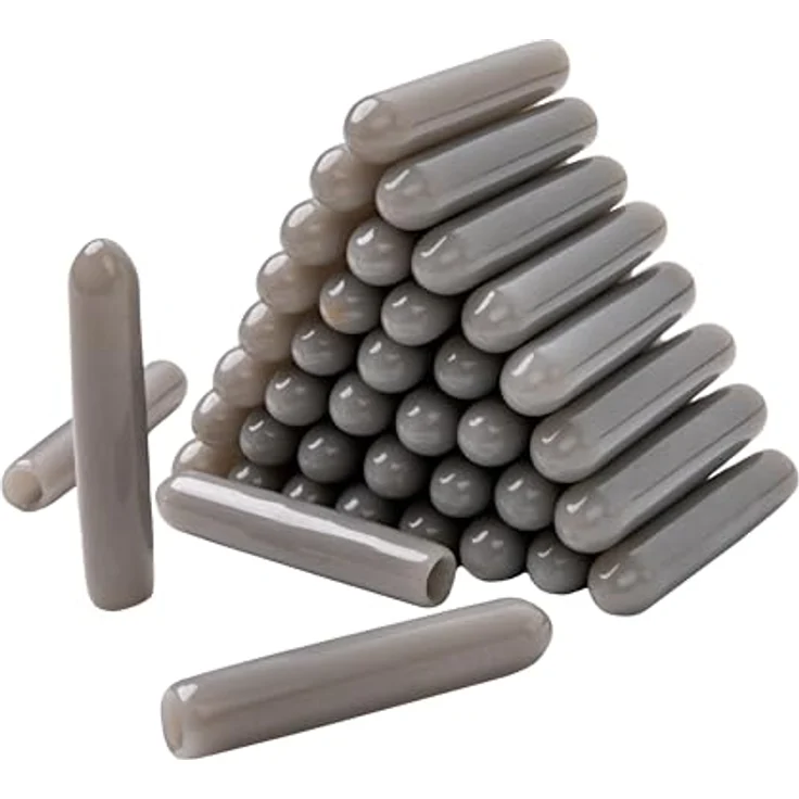 Your Day Mate Schutzkappen für Geschirrspüler, 40 Stück, Silikon, grau, 25 x Ø 5 mm, universell für Unterkorb und Oberkorb – Bild 1