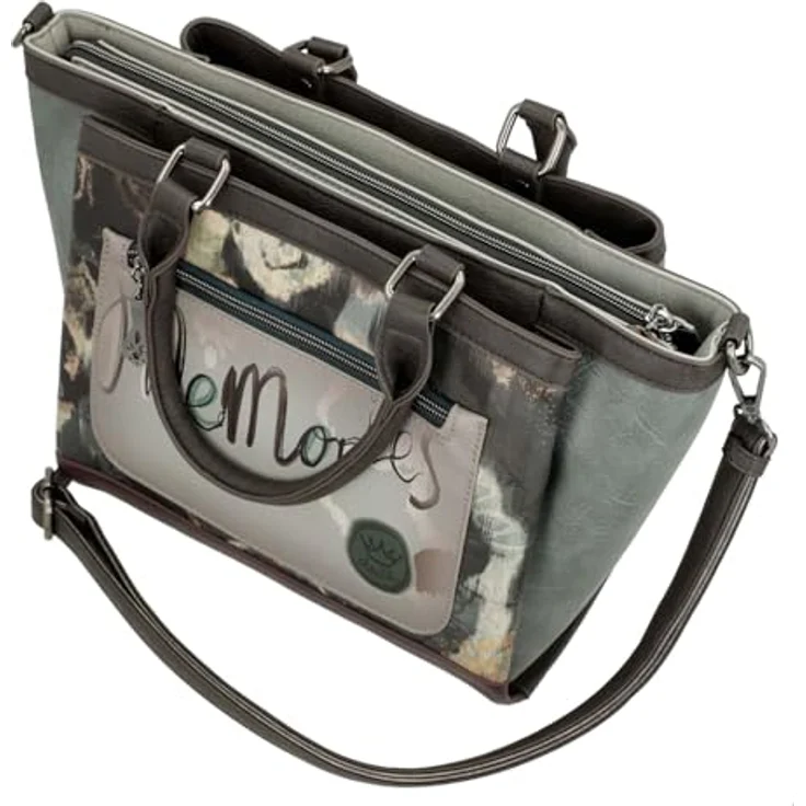 Anekke Real Shopper Tasche 38 cm, mehrfarbig, 100% Polyurethan, 38 x 14 x 25 cm – Bild 4