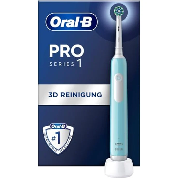Oral-B, Elektrische Zahnbürste, PRO Series 1, mit Timer und Drucksensor – Bild 2