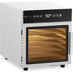 Royal Catering RCDA-500/15S Dörrautomat Edelstahl 500 W 6 Etagen Dörrgerät Dehydrator