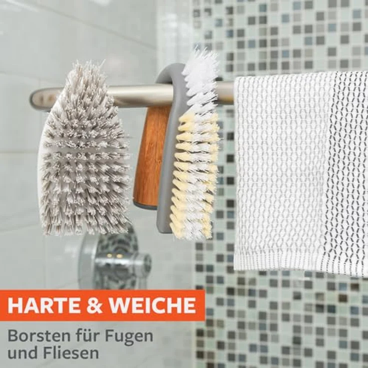Full Circle fc11125gy Grunge Buster Bürste für Fliesen und Coulis Mehrfarbig – Bild 5