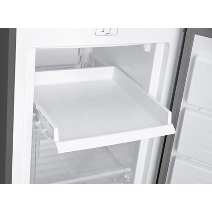 homeX FS1681E-S Gefrierschrank, 168L Nutzinhalt, 4-Sterne Gefrierleistung, freistehend, leise, silber – Bild 8