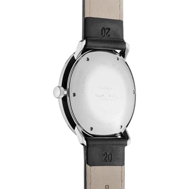 JUNGHANS Max Bill Automatic Herrenuhr Lederarmband 027/4700.02 – Bild 3