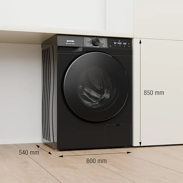 Gorenje W53G484A3P1B Waschmaschine, Freistehend mit 5 Jahre Garantie, weiß – Bild 2