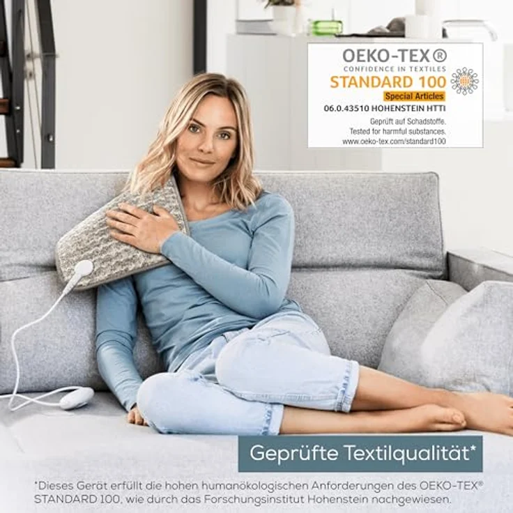 Beurer HK 123 XXL Nordic Heizkissen flauschig 3 Stufen Abschaltautomatik – Bild 5
