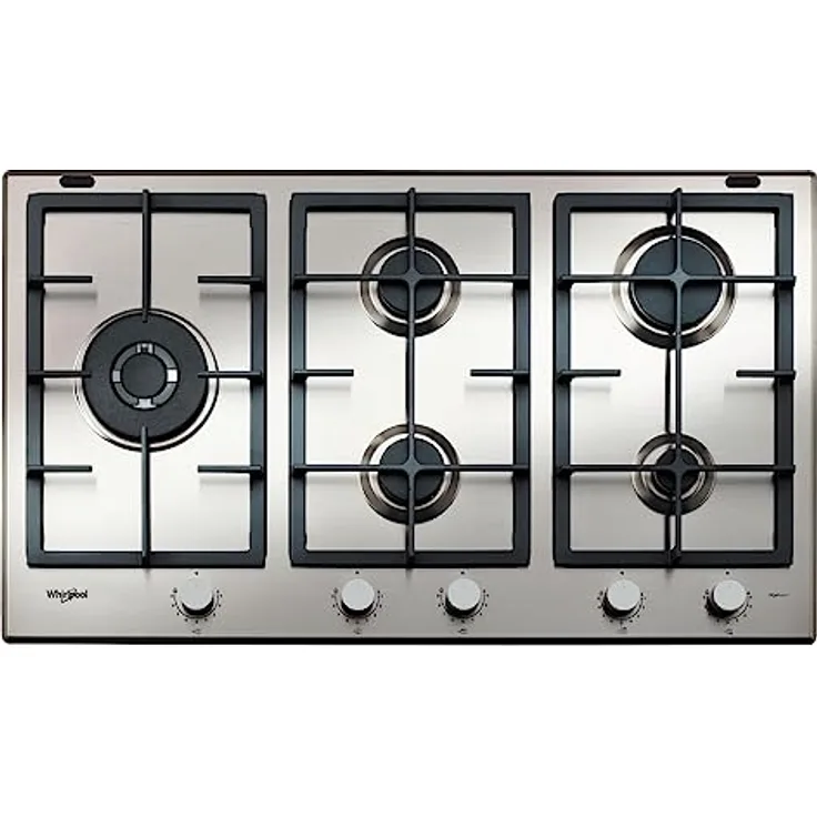 Whirlpool GMAL 9522/IXL, Gaskochfeld mit 5 Brennern